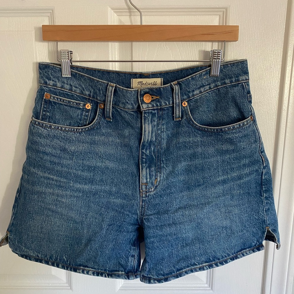 Madewell Women's Blue Denim Shorts
